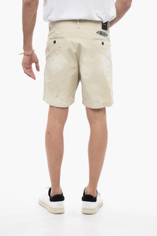 Cotton New Dan Fit Shorts with Sketch Effect