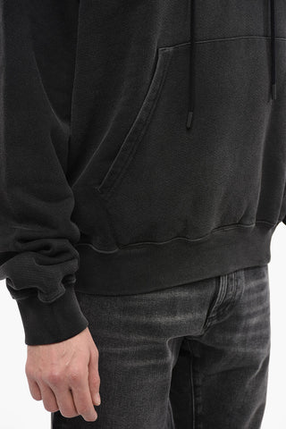 SEASONAL Boxy Sweatshirt WAVE OFF with Hood