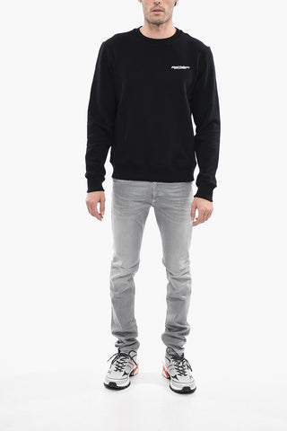 Felpa Girocollo S-GINN NEW IND in Cotone Garzato