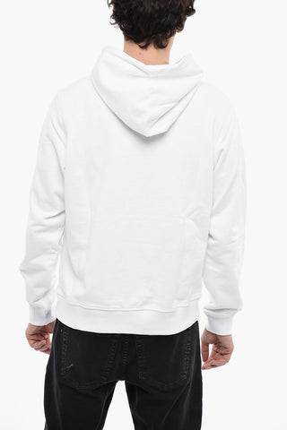 Solid Color S-GINN Hoodie with Printed Logo