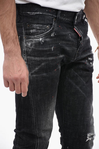 Sexy Twist Fit Denims with Coated Cuffs 17cm