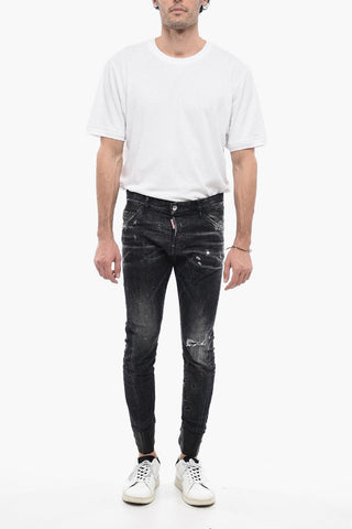 Sexy Twist Fit Denims with Coated Cuffs 17cm