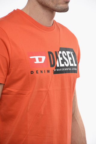 Overstated Maxi Logo T-DIEGO-CUTY Crew-Neck T-shirt