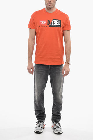 Overstated Maxi Logo T-DIEGO-CUTY Crew-Neck T-shirt