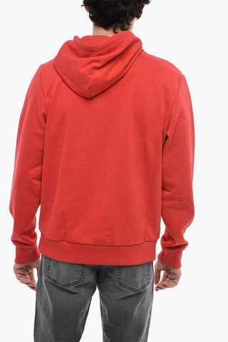 Hooded Sweatshirt S-GINN-HOOD-K33 in Solid Color with Patch Pocket
