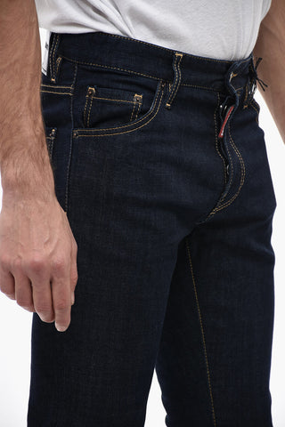 Dark Wash CERESIO 9 Cool Guy Fit Denims 15cm
