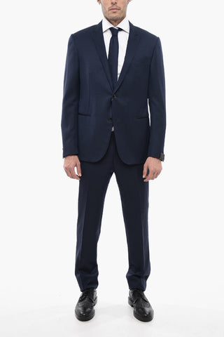 SUPER 130'S Wool CERIMONIA ACADEMY Slim Fit Suit