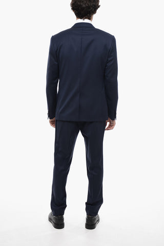 SUPER 130'S Wool CERIMONIA ACADEMY Slim Fit Suit