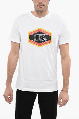 T-shirt Girocollo T-DIEGOR-E14 con Max iStampa Frontale