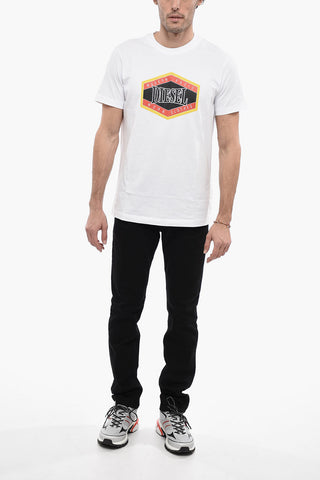T-shirt Girocollo T-DIEGOR-E14 con Max iStampa Frontale