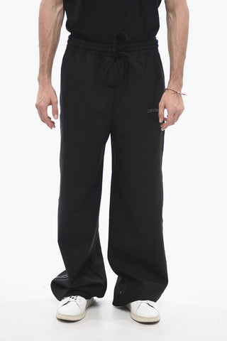 Wool-blend SKATE Joggers with Embroidered Logo
