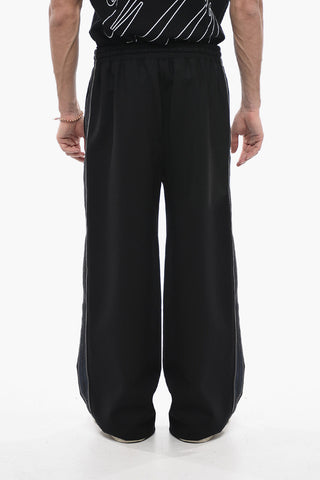 Wool-blend SKATE Joggers with Embroidered Logo
