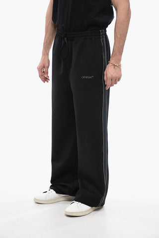 Wool-blend SKATE Joggers with Embroidered Logo