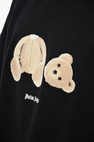 Brushed Cotton BEAR Sweatshirt with Crewneck