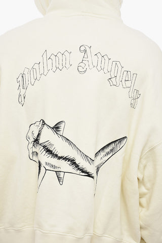Embroidered SHARK Hoodie Sweatshirt