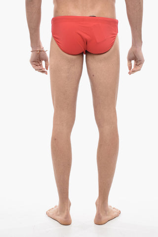 Embroidered Logo Swim Slips