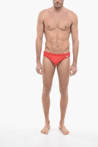 Embroidered Logo Swim Slips