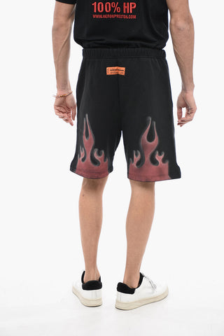 Shorts in Jersey LAW FLAMES con Stampa