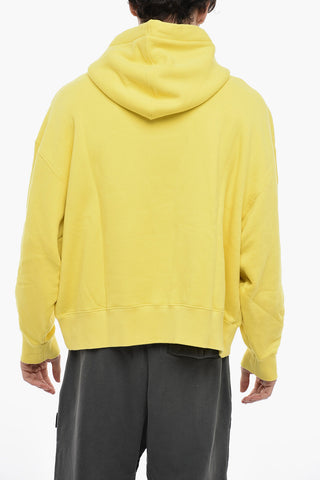 Embroidered BROKEN PALM Cotton Hoodie