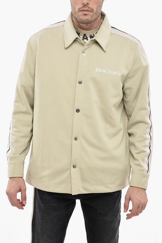 Camicia in Poliestere con Bande Laterali