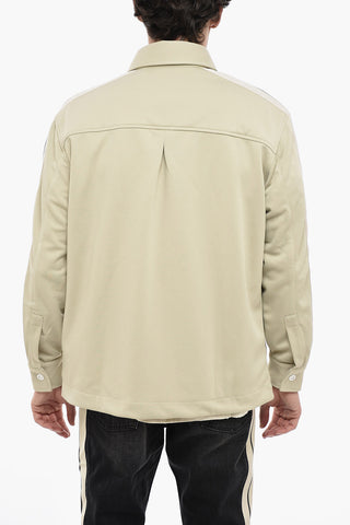 Camicia in Poliestere con Bande Laterali