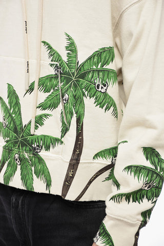 Embroidered Vintage Effect Hoodie