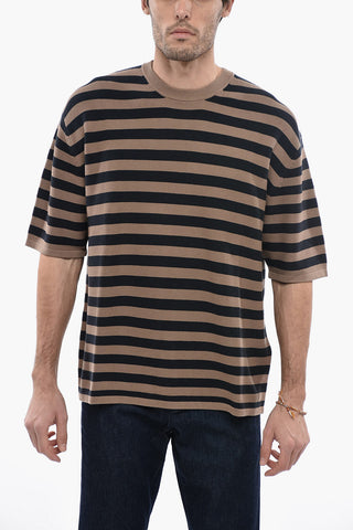 Awning Striped Knitted LEON T-shirt