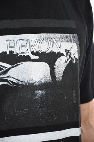 Crew Neck MISPRINTED Cotton T-Shirt