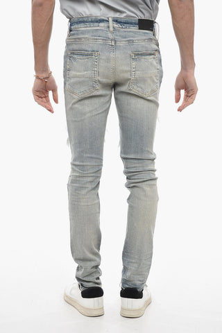 Distressed Jeans With Tie Dye effect Patches 14cm