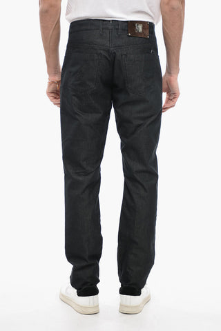 ID LUXURY DENIM Jeans Regular Fit in Denim di Misto Seta