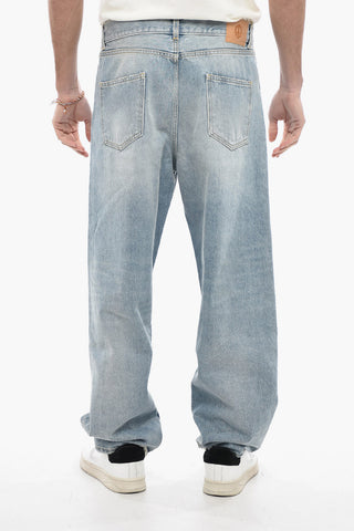 Stone Washed Baggy Fit Denims 21cm
