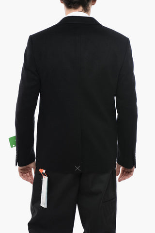 TAGS CASHM RELAX JACKET BLACK BLACK