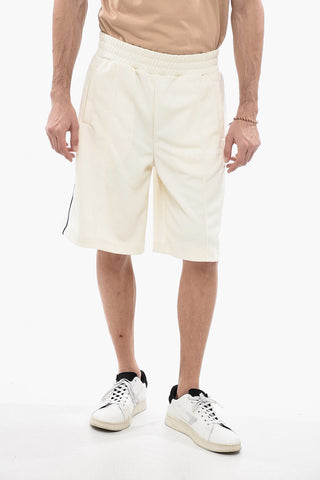 Shorts Track Classici a 2 Tasche con Logo Laterale