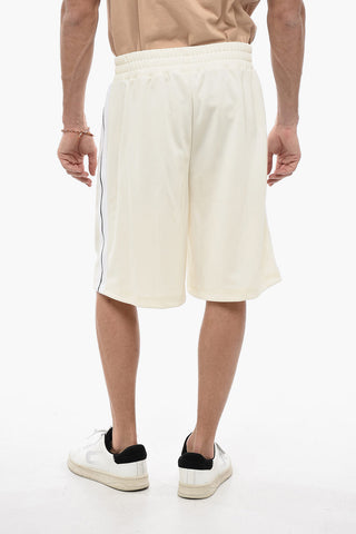 Shorts Track Classici a 2 Tasche con Logo Laterale