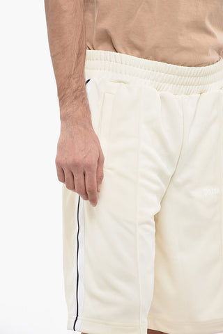 Shorts Track Classici a 2 Tasche con Logo Laterale