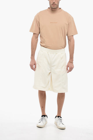 Shorts Track Classici a 2 Tasche con Logo Laterale