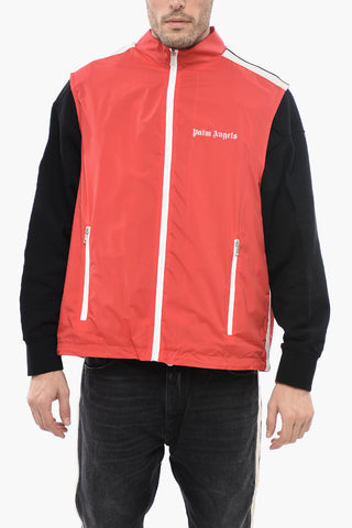 Gilet CLASSIC LOGO in Nylon con Zip Frontale
