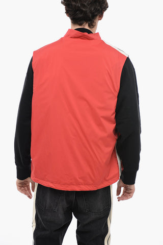 Gilet CLASSIC LOGO in Nylon con Zip Frontale