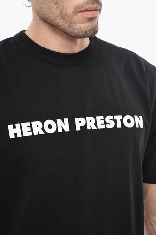 T-Shirt Girocollo 100%HP in Cotone con Ricamo
