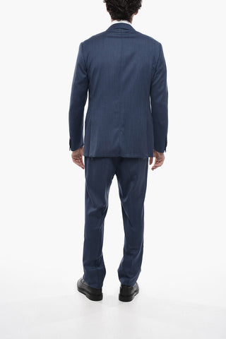 Abito ACADEMY SOFT in Lana Vergine Herringbone