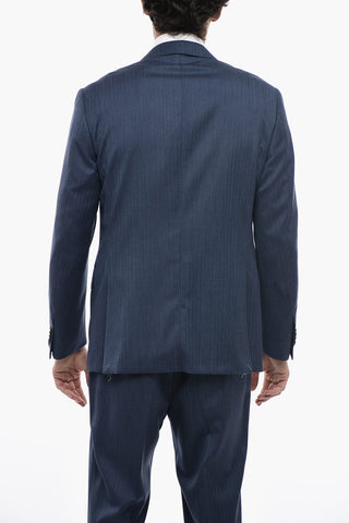 Abito ACADEMY SOFT in Lana Vergine Herringbone