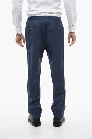 Abito ACADEMY SOFT in Lana Vergine Herringbone