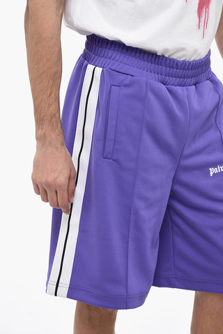 Track Shorts with Contrast Side Band