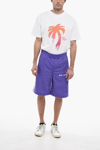 Track Shorts with Contrast Side Band