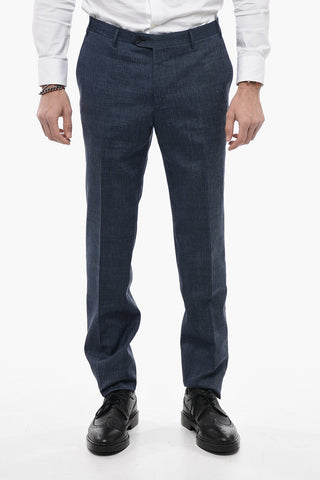 CC COLLECTION Pin Check REWARD Suit with Patch Pockets