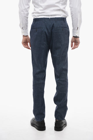 CC COLLECTION Pin Check REWARD Suit with Patch Pockets