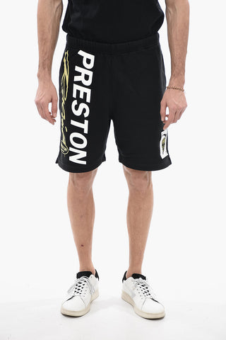 Shorts in Jersey PRESTON RACING con Stampa
