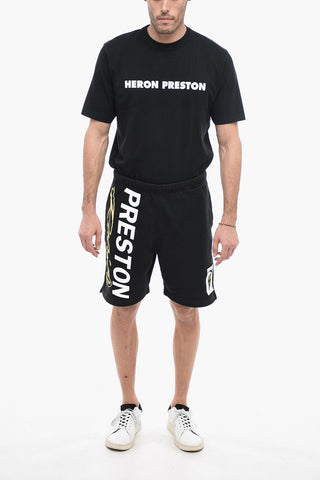 Shorts in Jersey PRESTON RACING con Stampa
