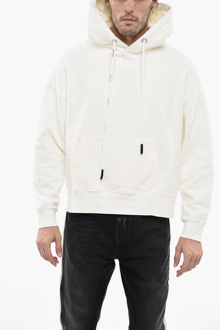 Felpa Hoodie con Logo a Toppa 