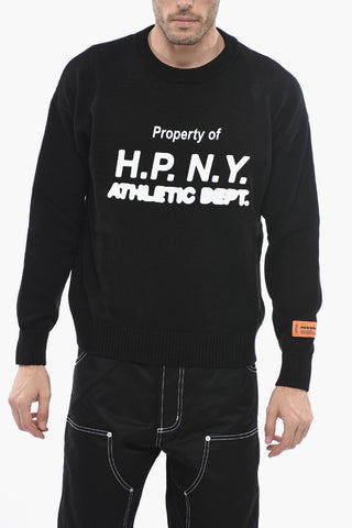 Maglia Girocollo HPNY in Cotone con Stampa